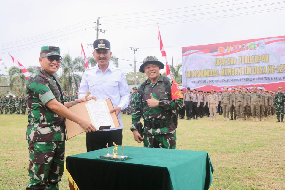 Bupati Banjar Puji TMMD, Sinergi Yang Menyatukan Pembangunan dan Kesatuan