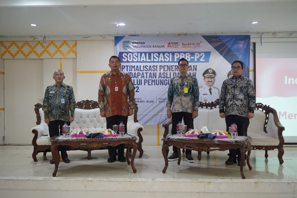 Pemkab Banjar Sosialisasikan PBB-P2 untuk Optimalkan PAD dan Dorong Pembayaran Digital